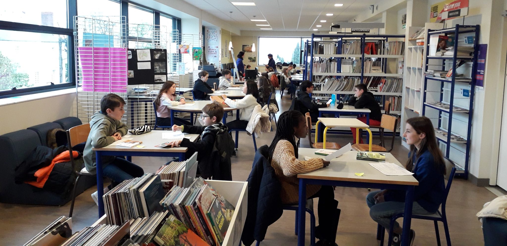 SpeedBooking, projet commun entre une classe de CM et une classe de